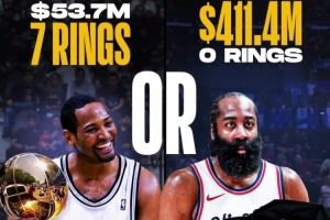 霍里：我愿用4个戒指换哈登赚的钱 但我还是喜欢自己夺冠的事实